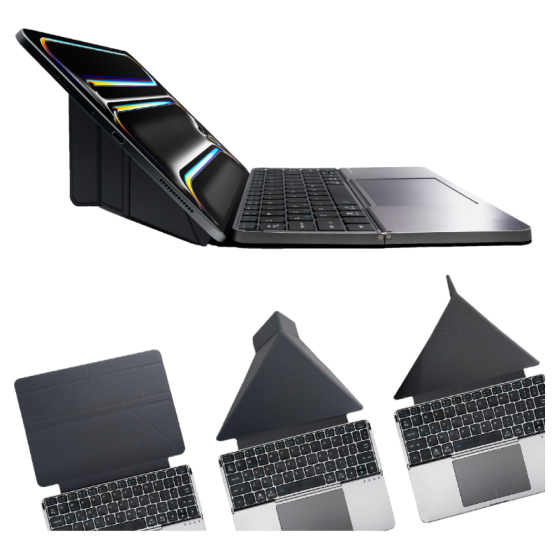 IBOX 11 Folding Portable Keyboard (Keyboard + Leather Case)